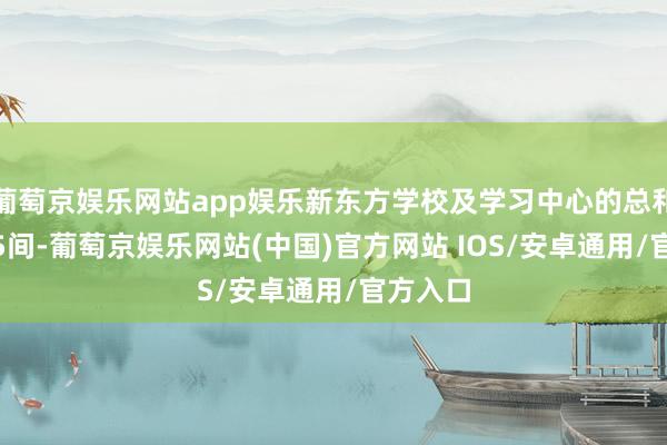 葡萄京娱乐网站app娱乐新东方学校及学习中心的总和为1025间-葡萄京娱乐网站(中国)官方网站 IOS/安卓通用/官方入口