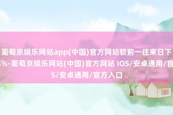 葡萄京娱乐网站app(中国)官方网站较前一往来日下落0.15%-葡萄京娱乐网站(中国)官方网站 IOS/安卓通用/官方入口